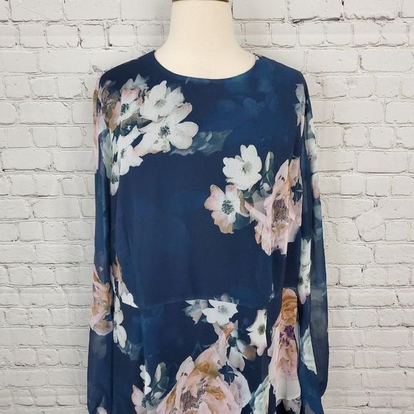 COOPER ST Triton Shark Bite Ruffle Hem Dress 8 NWT - Picture 3 of 7